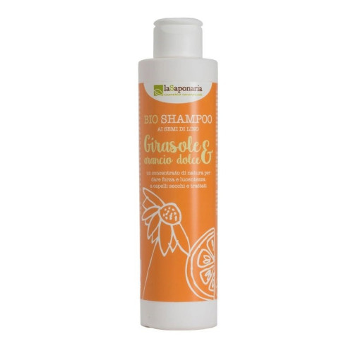 Shampoing Tournesol & Orange Douce - Vegan - LaSaponaria - MA PLANETE BEAUTE